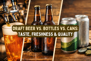 Draft Beer vs Bottles vs Cans: Taste, Freshness & Quality