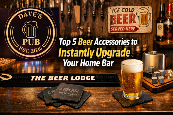 Top 5 Beer Accessories to Upgrade Your Home Bar