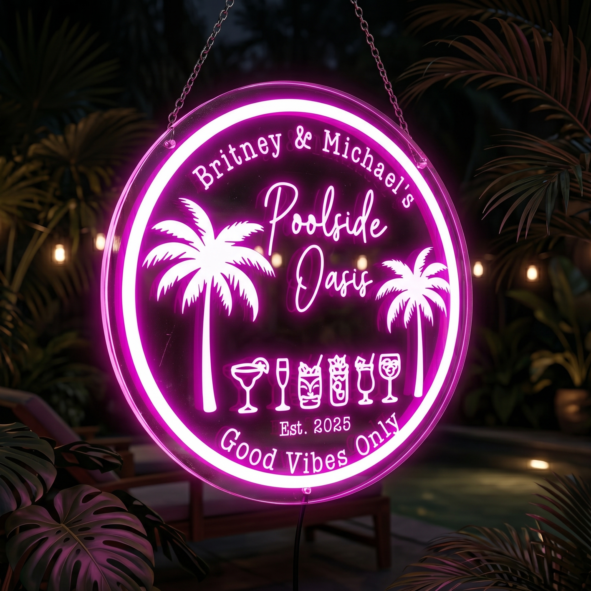 Custom Backyard Signs | Personalized Bar, BBQ & Pool Signs – The Beer Lodge