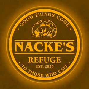 Personalized LED Color Changing Acrylic Fishing Sign