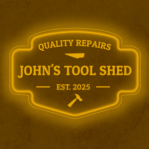 Personalized LED Color Changing Acrylic Tool Shed Sign