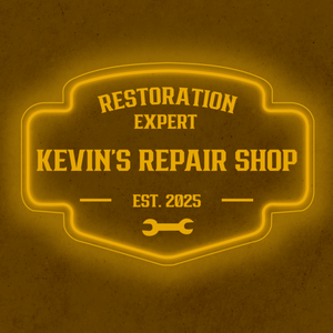 Personalized LED Color Changing Acrylic Repair Shop Sign