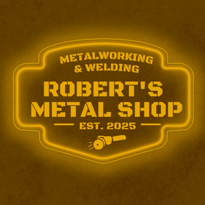 Personalized LED Color Changing Acrylic Metal Shop Sign