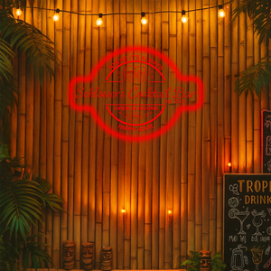 Personalized LED Color Changing Acrylic Beer Mugs Cocktail Bar Sign