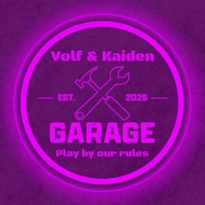 Personalized LED Color Changing Acrylic Garage Tools Sign