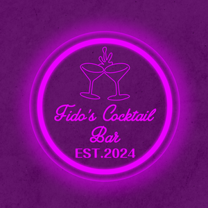 Personalized LED Color Changing Acrylic Cocktail Bar Sign