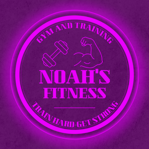 Personalized LED Color Changing Acrylic Gym Sign