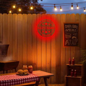 Personalized LED Color Changing Father's Day Dad Sign