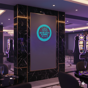 Personalized LED Color Changing Acrylic Casino Sign