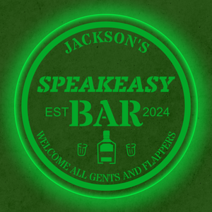 Personalized LED Color Changing Cocktail Bar Sign