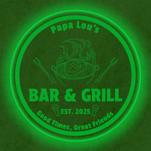 Personalized LED Color Changing Acrylic Beers Bar & Grill Sign