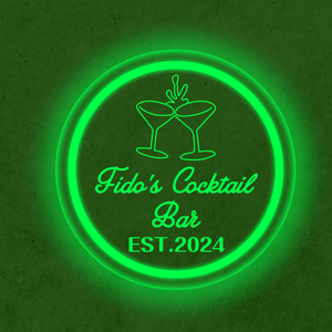 Personalized LED Color Changing Acrylic Cocktail Bar Sign