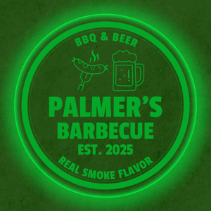 Personalized LED Color Changing Acrylic BBQ & Beer Sign