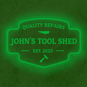 Personalized LED Color Changing Acrylic Tool Shed Sign