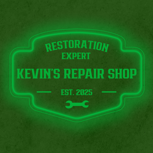 Personalized LED Color Changing Acrylic Repair Shop Sign