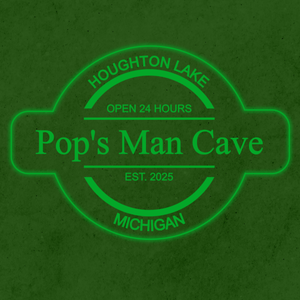 Personalized LED Color Changing Acrylic Man Cave Beer Bar Sign