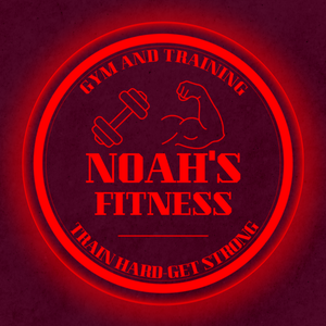 Personalized LED Color Changing Acrylic Gym Sign