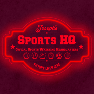 Personalized LED Color Changing Acrylic Sports HQ Sign