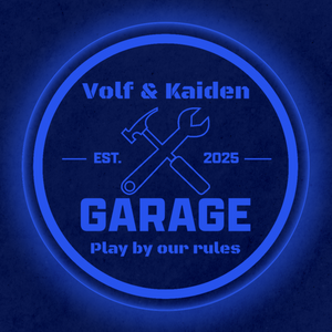 Personalized LED Color Changing Acrylic Garage Tools Sign