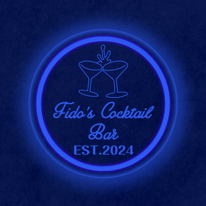 Personalized LED Color Changing Acrylic Cocktail Bar Sign