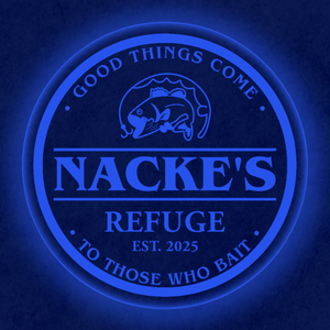 Personalized LED Color Changing Acrylic Fishing Sign