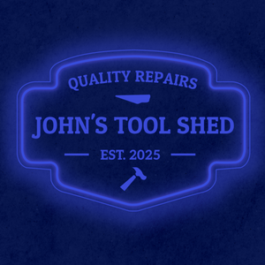 Personalized LED Color Changing Acrylic Tool Shed Sign