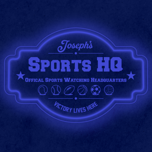 Personalized LED Color Changing Acrylic Sports HQ Sign