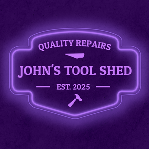 Personalized LED Color Changing Acrylic Tool Shed Sign