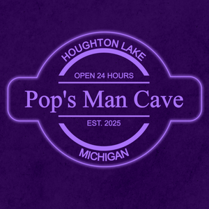 Personalized LED Color Changing Acrylic Man Cave Beer Bar Sign