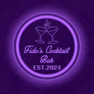 Personalized LED Color Changing Acrylic Cocktail Bar Sign