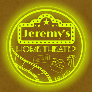Personalized LED Color Changing Acrylic Home Theater Sign