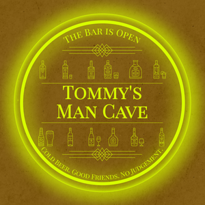 Personalized LED Color Changing Acrylic Man Cave Bottles Sign