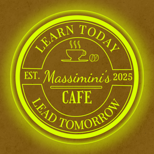 Personalized LED Color Changing Acrylic Coffee Sign