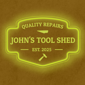 Personalized LED Color Changing Acrylic Tool Shed Sign