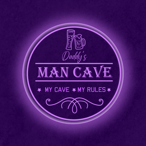 Personalized LED Color Changing Acrylic Man Cave Beer Sign
