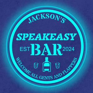 Personalized LED Color Changing Cocktail Bar Sign