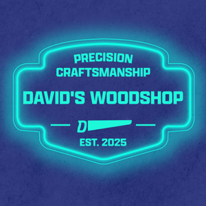 Personalized LED Color Changing Acrylic Woodshop Sign