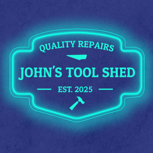 Personalized LED Color Changing Acrylic Tool Shed Sign