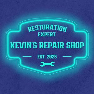 Personalized LED Color Changing Acrylic Repair Shop Sign