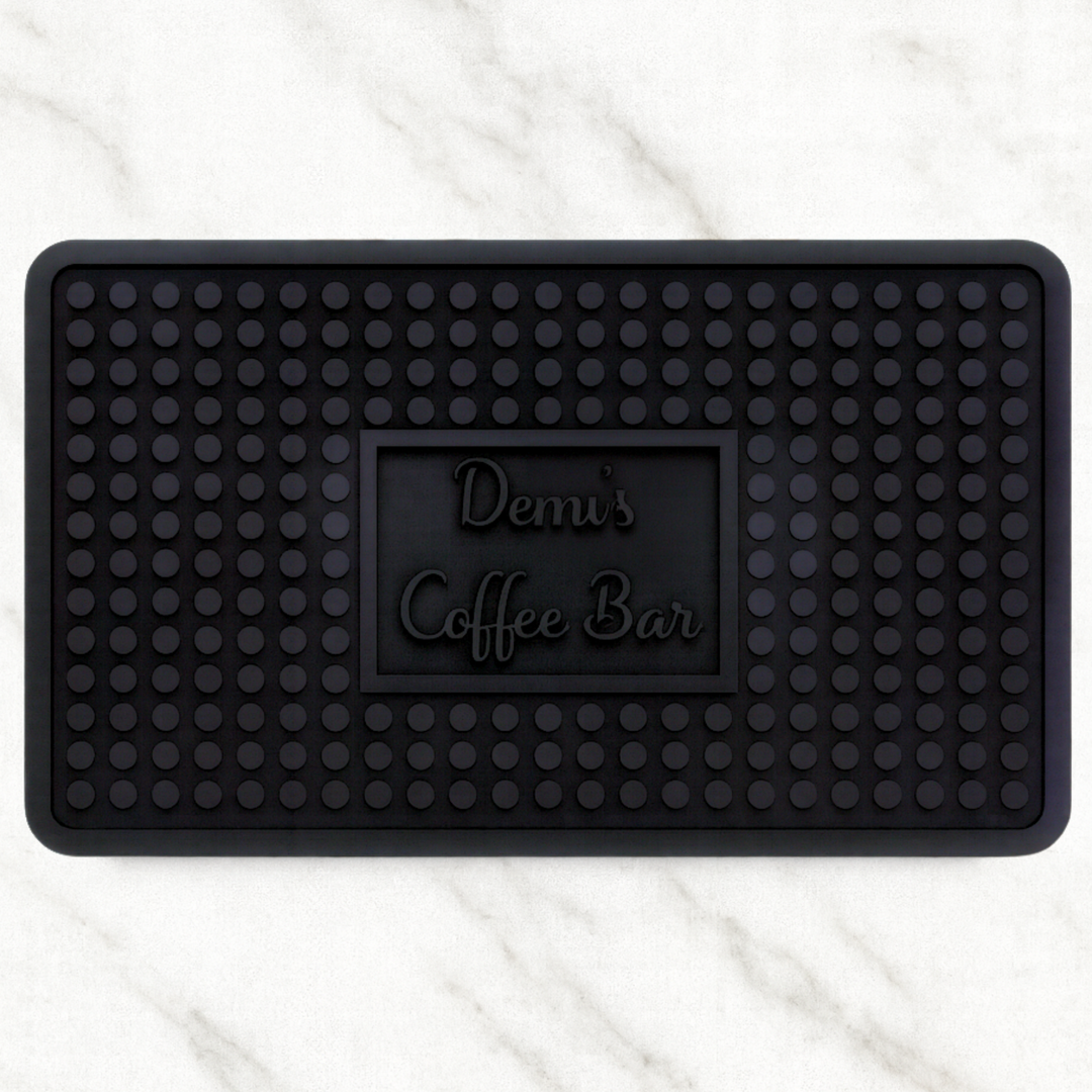 Personalized Custom Silicone Bar Mat
