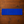 Personalized Custom Silicone Bar Mat 20 x 5 Blue