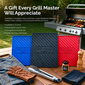 Personalized Custom Silicone Grill Mat
