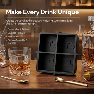 Personalized Custom Silicone Ice Cube Mold
