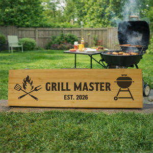 Personalized 3-Piece BBQ Set in Case