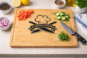 Personalized Bamboo Cutting Board