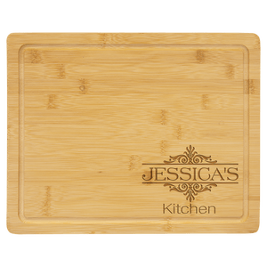 Personalized Bamboo Cutting Board