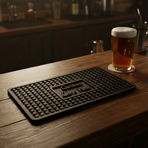 Personalized Custom Logo Silicone Bar Mat
