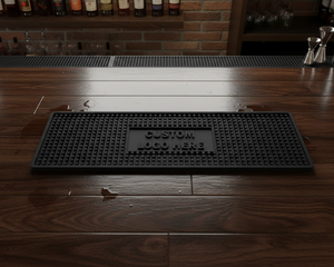 Personalized Custom Logo Silicone Bar Mat
