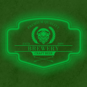 Personalized LED Color Changing Acrylic Craft Beer Sign