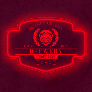 Personalized LED Color Changing Acrylic Craft Beer Sign